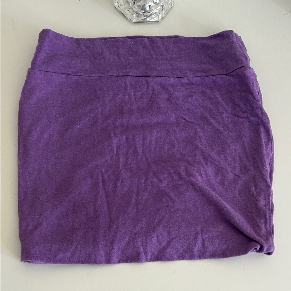 Purple Lavender Women's Mini Skirt
